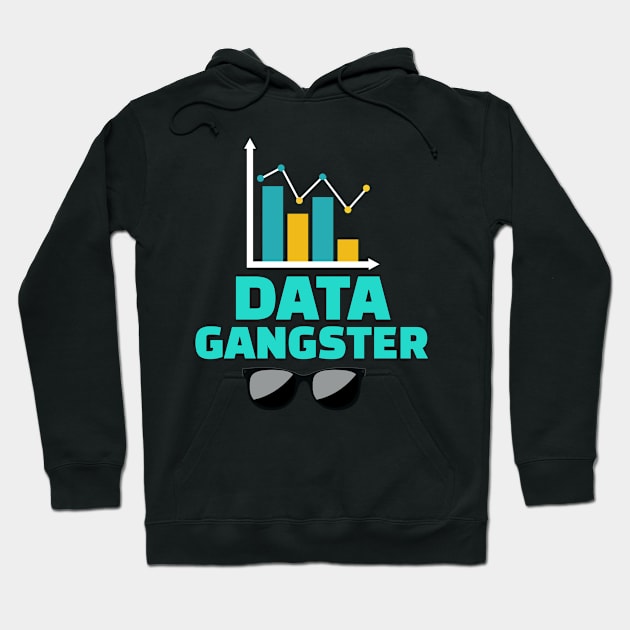 Data Gangster Hoodie by Teesson